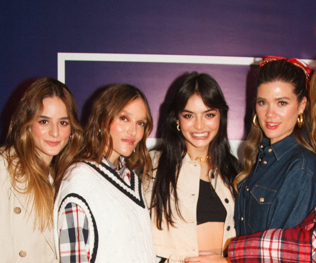 Lusiana Arango, influencer; Elisa Ochoa, influencer; Majo Vargas, actriz; y Daniela Tapia, actriz.