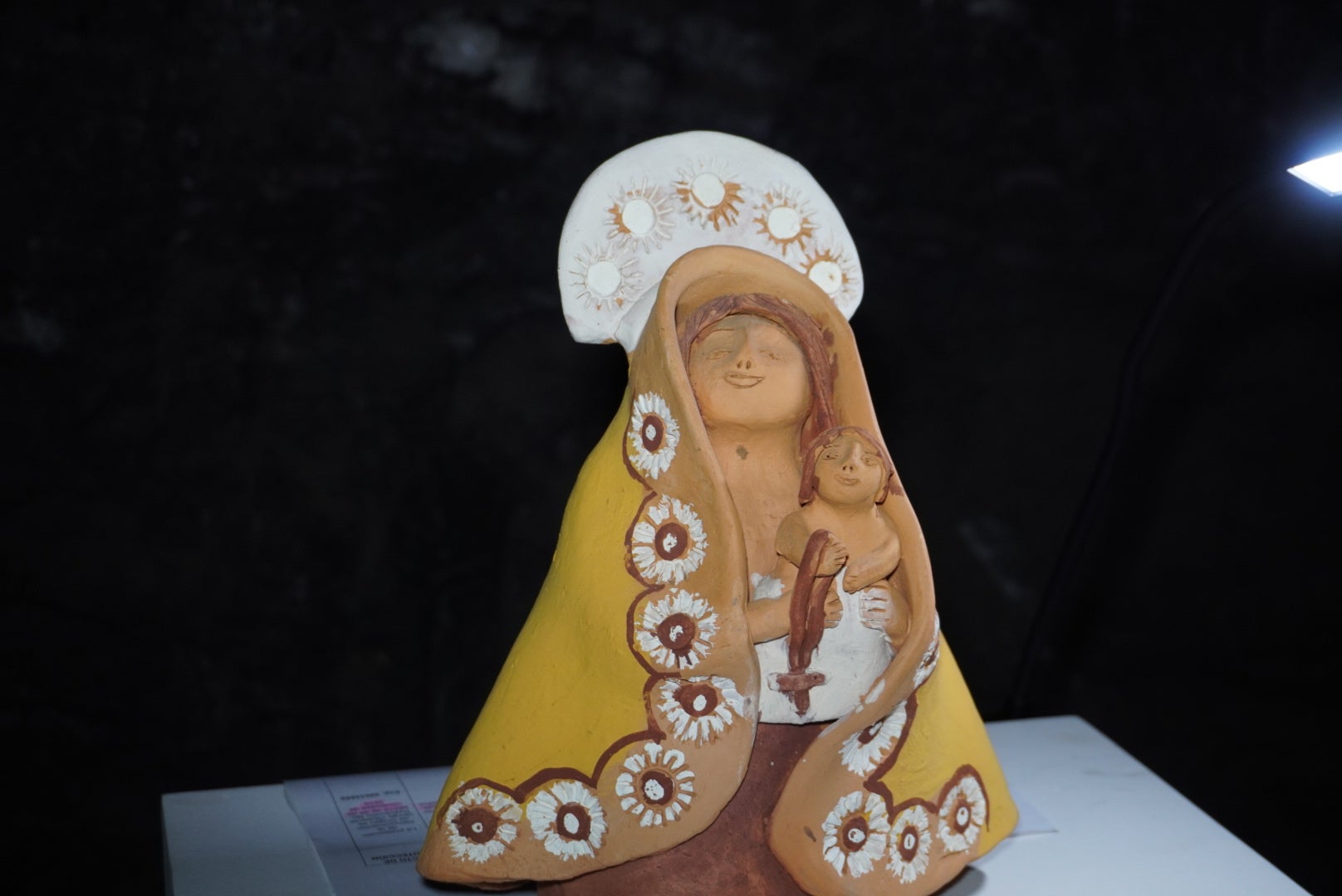 Estatua hecha a mano