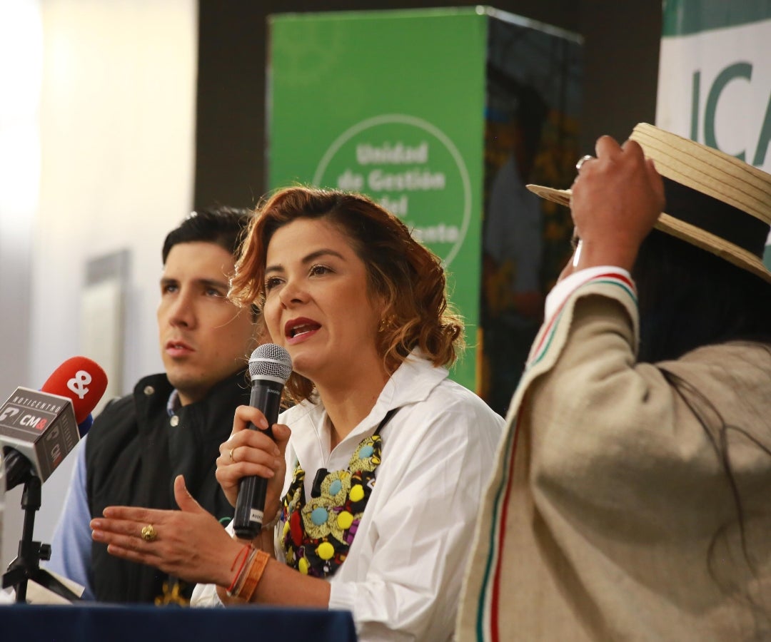 Jhenifer Mojica, ministra de Agricultura