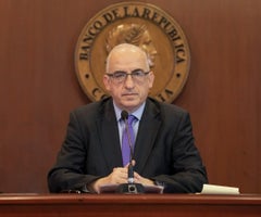 Gerente general del Banco de la República, Leonardo Villar.