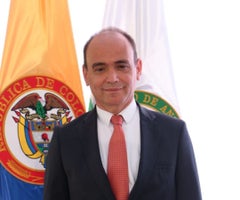 Javier Ignacio Hurtado, gerente de la Fábrica de Licores de Antioquia