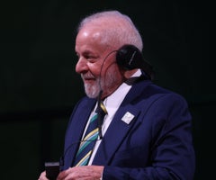 Luiz Inácio Lula da Silva en la conferencia climática COP28 en Dubai