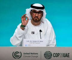 Sultan Al Jaber, presidente de la cumbre COP28