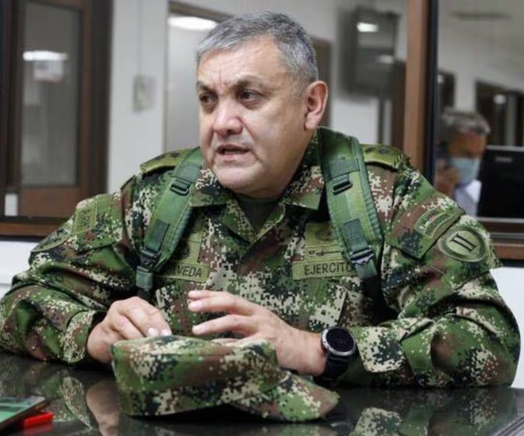 Omar Sepúlveda, segundo comandante del Ejército Nacional