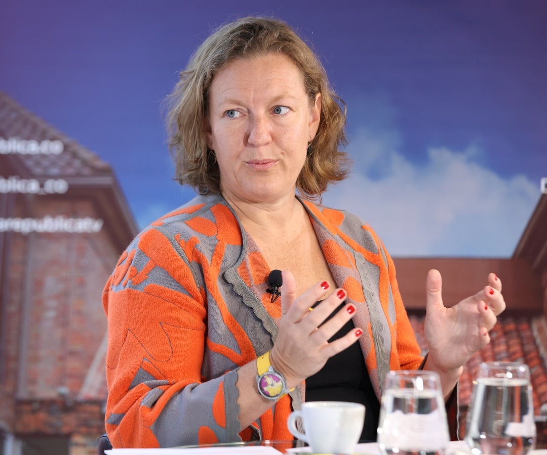 Helena Storm, embajadora de Suecia en Colombia