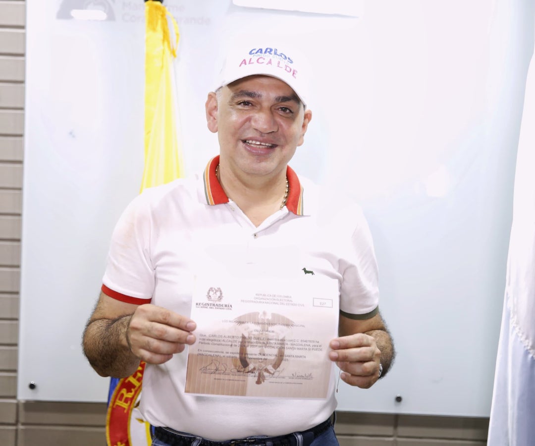 Alcalde electo de Santa Marta