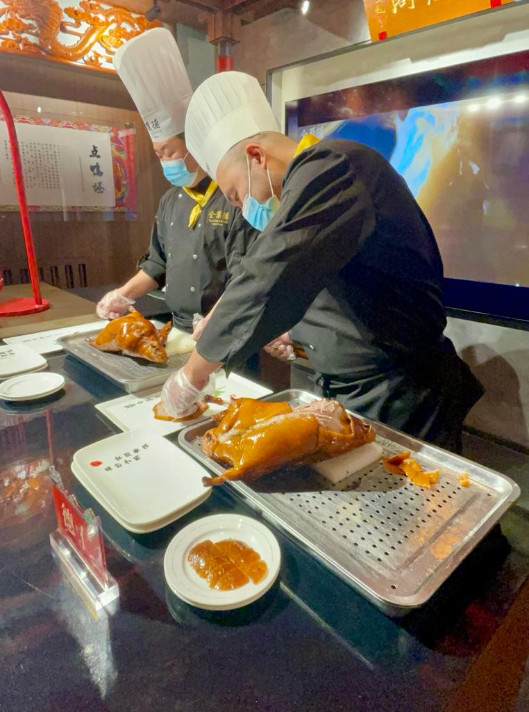 El pato lacado, parte de la gastronomía