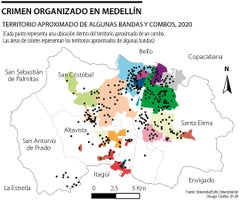 Las cifras de crimen de Medellín