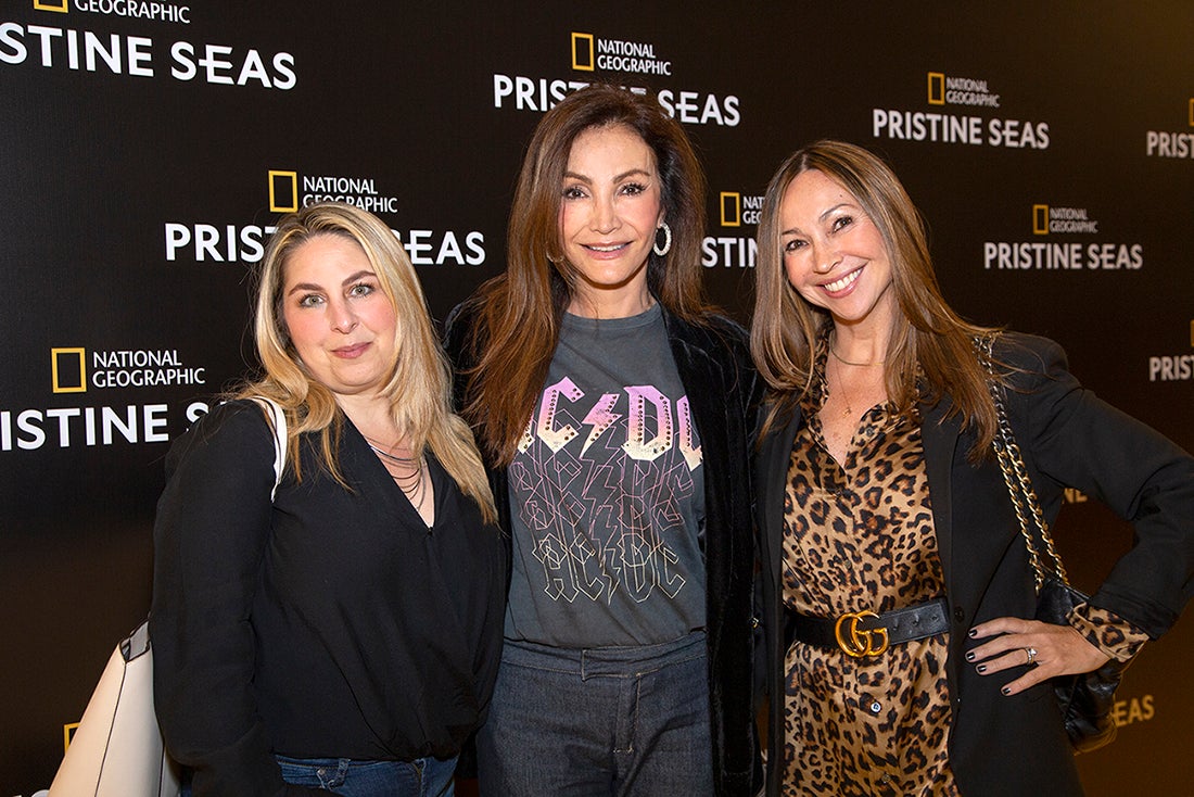 Uschi Levi, periodista; Patricia López, mentora en alimentación; y Darcy Quinn, periodista.