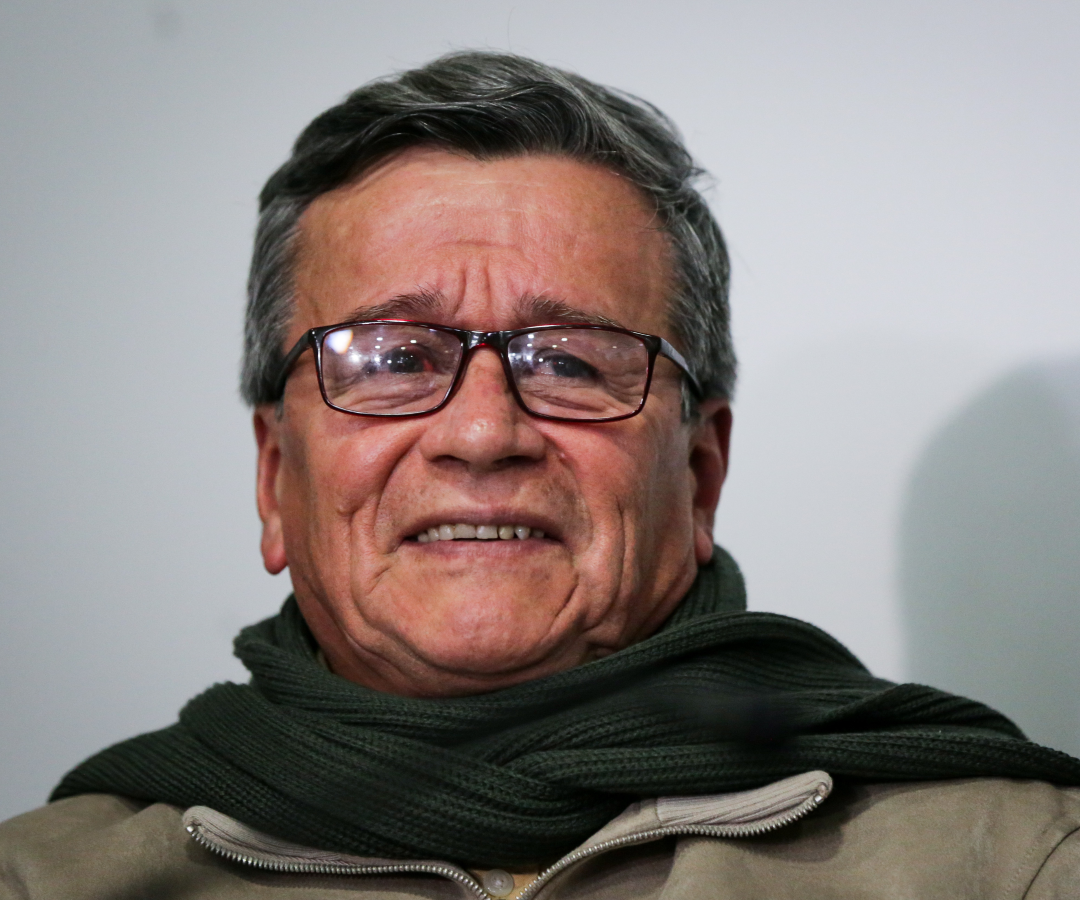 Pablo Beltrán, jefe negociador del ELN