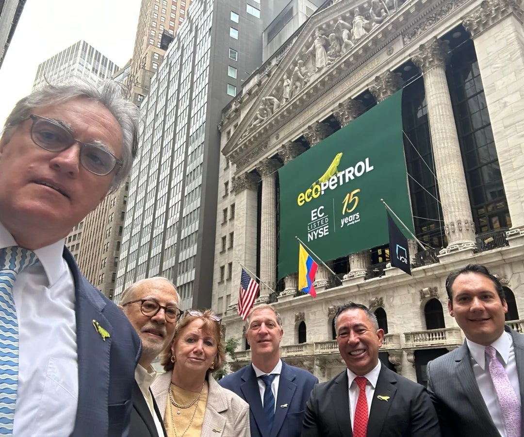 Ecopetrol cumple 15 años en Nyse