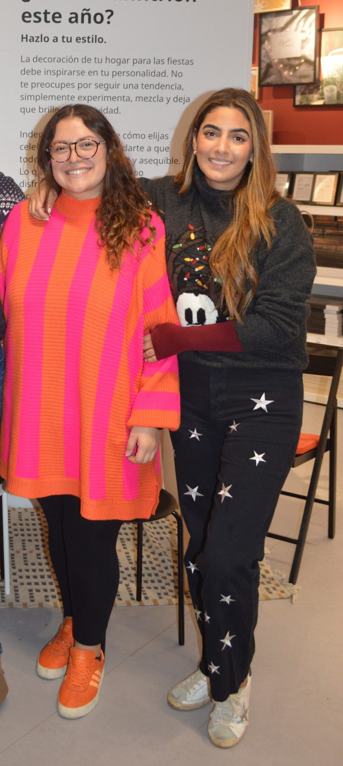 Yeimi Jaimes, Brand Communication Specialist de Ikea Colombia, y Laura Casas, influenciadora