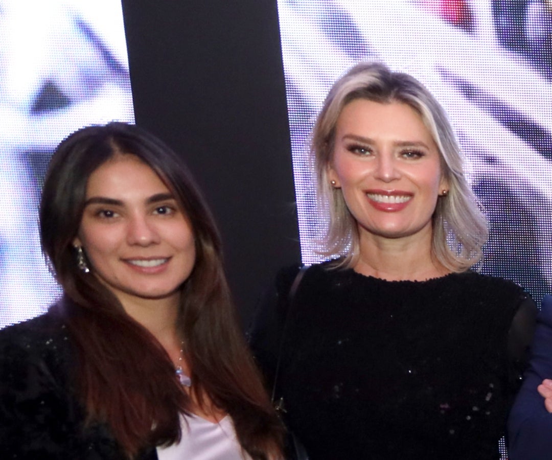 Eileen Moreno, actiruz y Alexandra Serrano actriz, asistieron al evento.