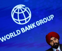 Ajay Banga, presidente del Banco Mundial.
