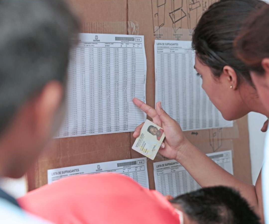 Registraduría elecciones Gamarra