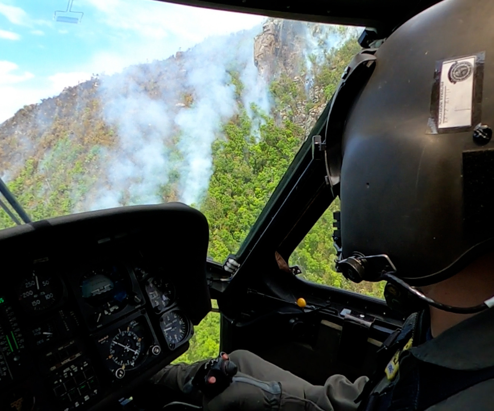 Helicptero Black Hawk de la Fuerza Aérea