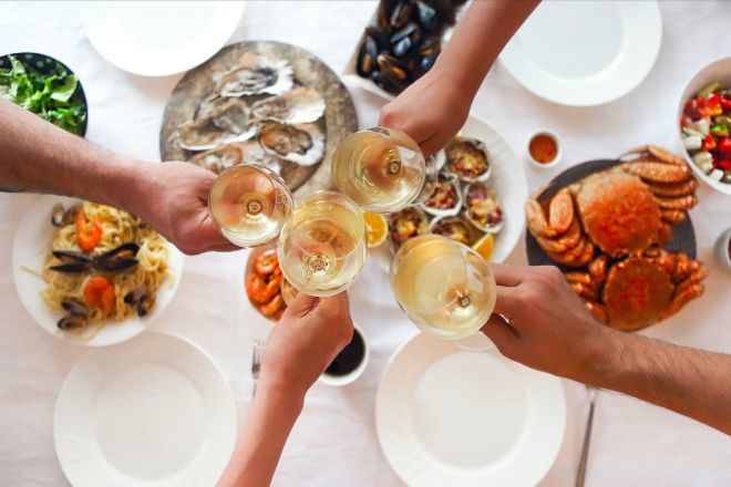 Los pescados y mariscos, mejor con Albariño