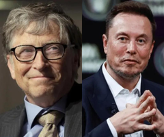 Bill Gates y Elon Musk deep work