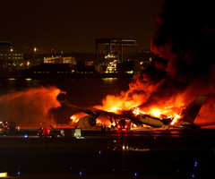 Accidente de Japan Airlines en el aeropuerto de Tokio