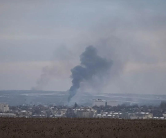 Ataque aéreo Ucrania Reuters