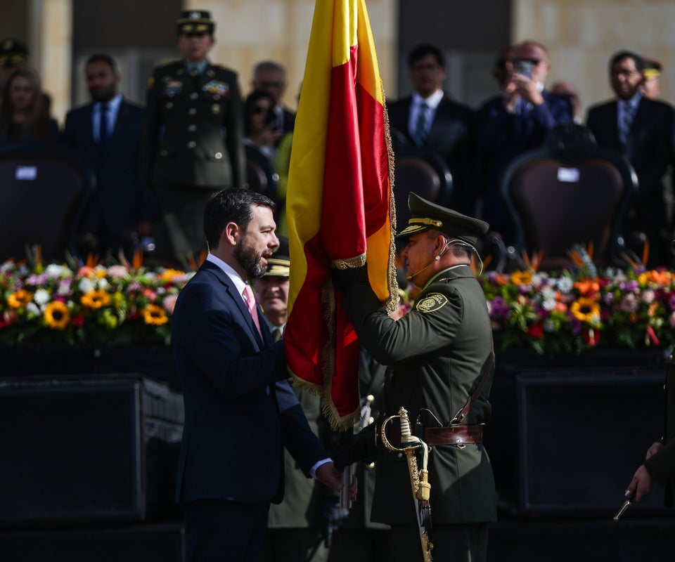 Posesión de Gualdrón como comandante de la Policía Metropolitana de Bogotá