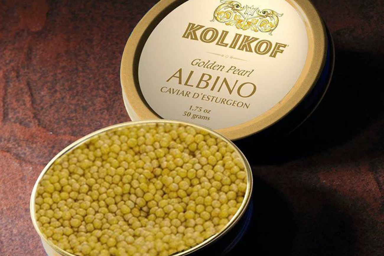 Almas, el caviar albino