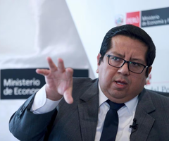 Alex Contreras, ministro de Economía y Finanzas de Perú