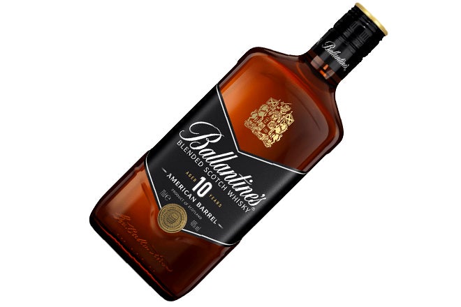 Ballantine's 10 American Barrel. Blended Scotch Whisky