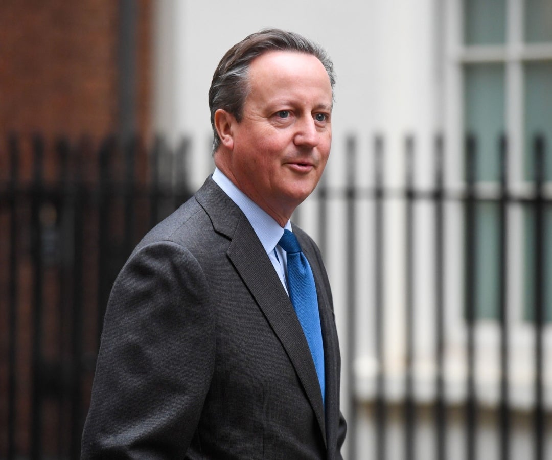 Secretario de Asuntos Exteriores, David Cameron