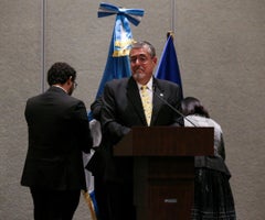 Bernando Arévalo, presidente de Guatemala