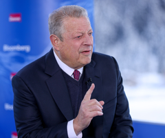 El ex vicepresidente estadounidense Al Gore