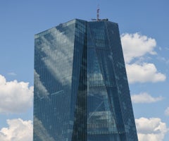 Sede del Banco Central Europeo (BCE) en Frankfurt, Alemania