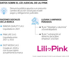Denuncias caso de Lili Pink
