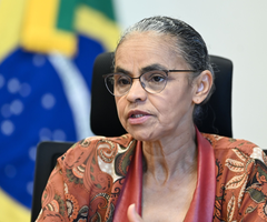 La ministra brasileña de Medio Ambiente, Marina Silva