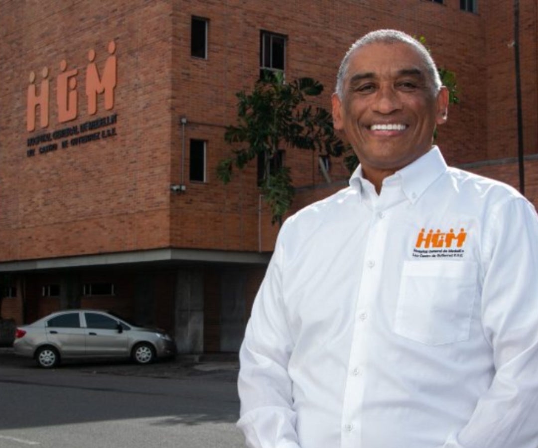 Mario Fernando Córdoba Pérez, gerente del Hospital General de Medellín Mario Fernando Córdoba Pérez, gerente del Hospital General de Medellín