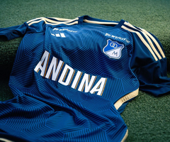 Millonarios y Adidas presentaron su camiseta para la temporada 2024