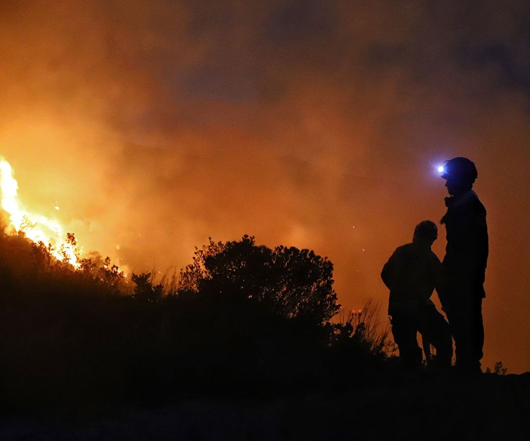 Incendio Doña Juana