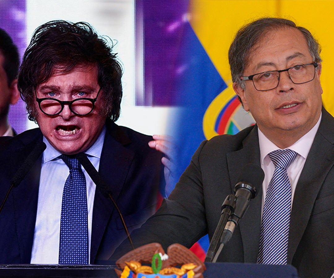 El argentino Javier Milei definió al presidente Petro como "un comunista asesino"