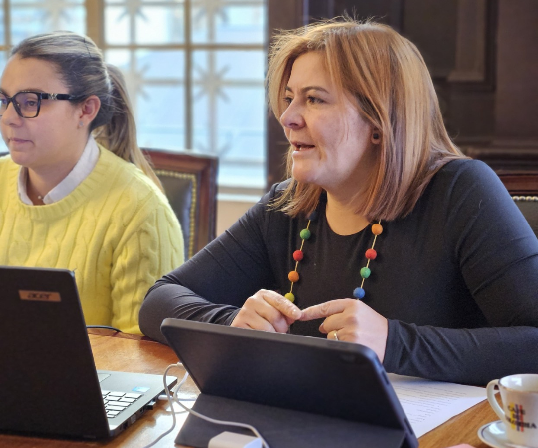 La viceministra de Asuntos Agropecuarios, Aura María Duarte