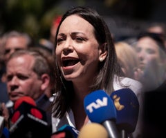 María Corina Machado, sancionada por autoridades venezolanas