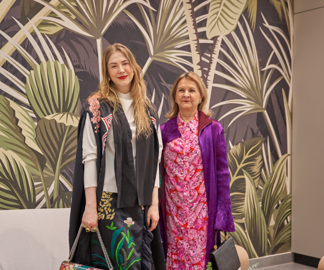 Eleonora Morales, creadora de Garage Sale by EM y Luxe by EM, y su mamá Luz Marina Giraldo