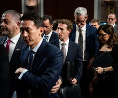 Zuckerberg ofreció disculpas en discusión en el Senado sobre seguridad infantil