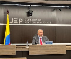 JEP Roberto Vidal, presidente de la JEP