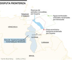 Disputa por el Esequibo entre Guyana y Venezuela