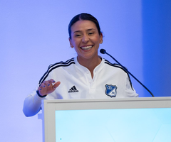 Angie Vega, nueva directora técnica de la escuadra femenina de Millonarios FC