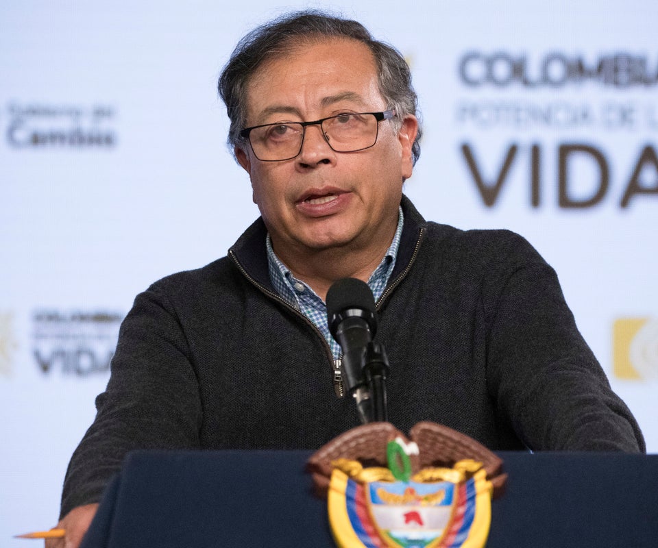 El presidente Gustavo Petro