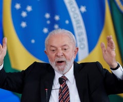 Luiz Inácio Lula Da Silva, presidente de Brasil.