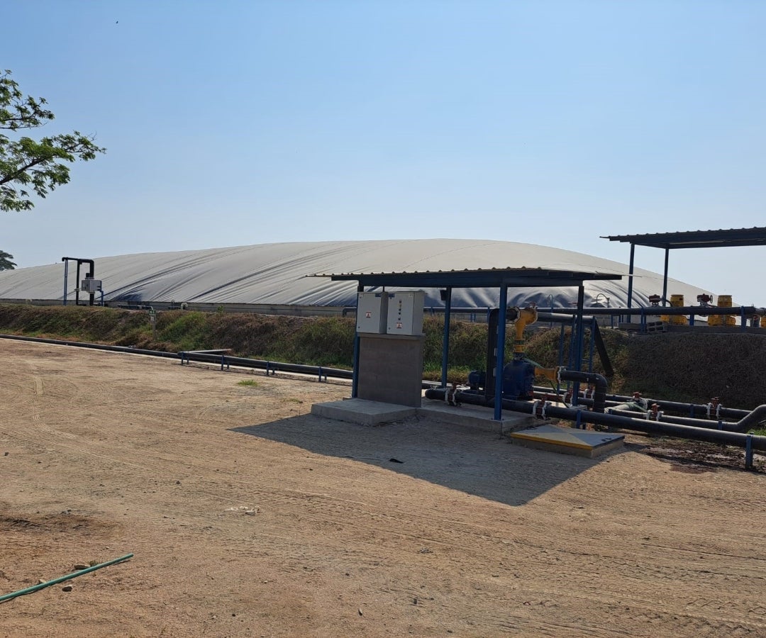 Planta de biogás en El Copey, Cesar
