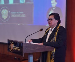 La exfiscal de Derechos Humanos Amelia Pérez Parra La exfiscal de Derechos Humanos Amelia Pérez Parra