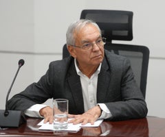 El ministro de Hacienda, Ricardo Bonilla